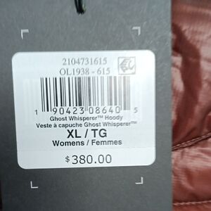 Mountain HardwearGhost Whisperer Hoody in Brown Size XL